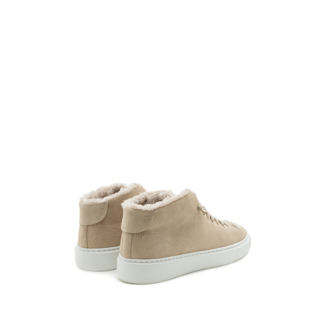 SNEAKER HIGH PURE BEIGE