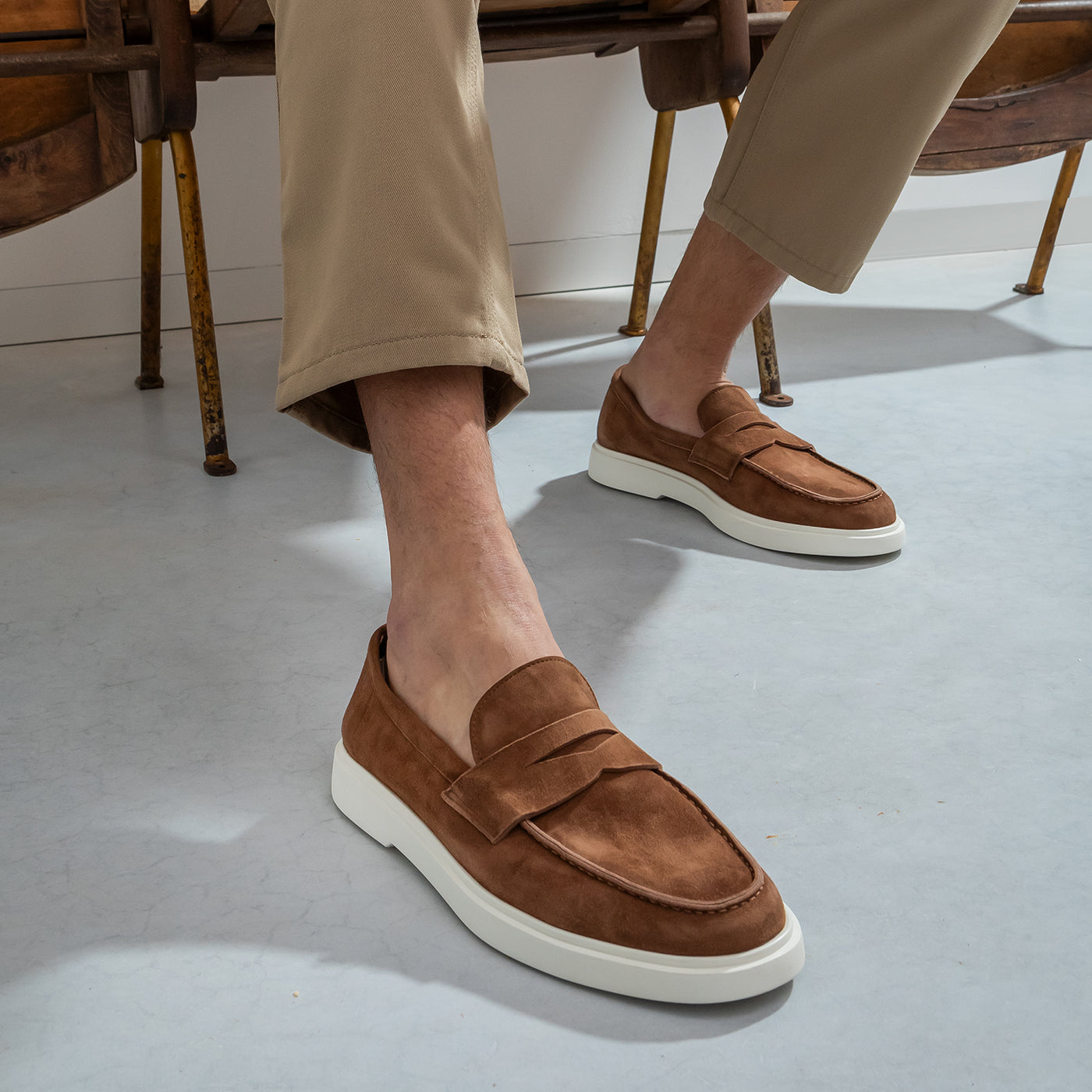 LOAFER LINK UNLINED MOLDAVO